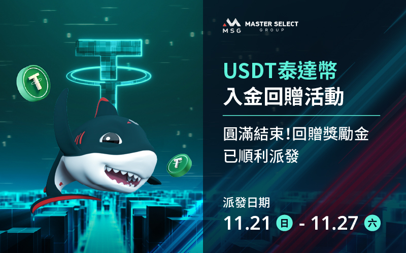 “2021 Final Presentation - Cashback on USDT Deposit Channel” came to the end and your trading rewards have been successfully distributed!